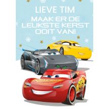 Cars | Kerstkaart | Met naam | Giant Card