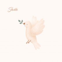 Little Dutch | Condoleancekaart | Sterkte | Square Card