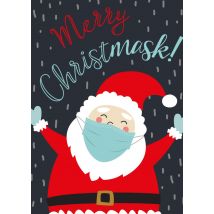 The London Studio | Kerstkaart | corona | Large Card