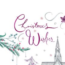 Paperlink | Kerstkaart | Kerk | Large Square Card