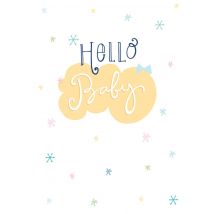 Funny Side Up | Geboortekaart | Hello baby | Standard Card