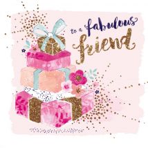 Hotchpotch | To a fabulous friend | Giant Square Card