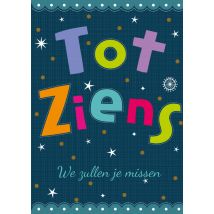 Paperclip | Nieuwe baan | tot ziens | missen | Standard Card