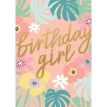 Sadler Jones | Verjaardagskaart | birthdaygirl | Large Card