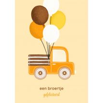 Marieke Witke | Geboortekaart | illustratie | Postcard