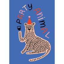 Sadler Jones | Verjaardagskaart | party animal | Large Card