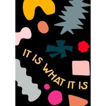 Greetz | Zomaar kaart | it is what it is | Large Card