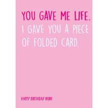 The London Studio | Verjaardagskaart | moeder | Giant Card
