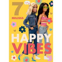 Barbie | Verjaardagskaart | Happy vibes | Met leeftijd | Giant Card