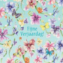 Janneke Brinkman | Vrolijke bloemen | Giant Square Card