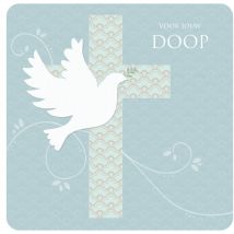 Davora Ltd | Davora | Doop kaart | Duif | Square Card