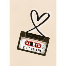Marieke Witke | Valentijnskaart | cassettebandje | Giant Card