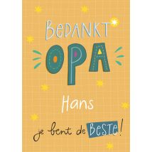 Funny Side Up | Bedanktkaart | Opa | Giant Card