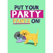 The London Studio | Verjaardagskaart | hond | Large Card