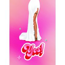 Fred van Leer | Huwelijkskaart | YES! | Standard Card
