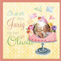 Endless Mae | Vejaardagskaart | Lief | Square Card