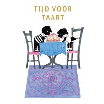 Fiep Westendorp | Verjaardagskaart | Jip en Janneke | Tijd voor taart | Standard Card