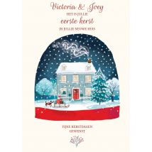 Ling Design | Kerstkaart | met aanpasbare naam | Giant Card