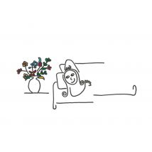 Eva Gans | Beterschapskaart | Bloemen | Voor haar | Giant Card