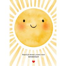 Bright Spot | Beterschapskaart | Zonnetje | Large Card