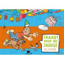 Jan van Haasteren Junior | Verjaardagskaart | naam | Large Card