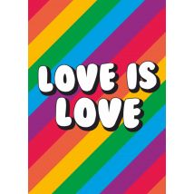 Dean Morris | Pride kaart | love is love | Large Card