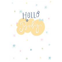 Funny Side Up | Geboortekaart | Hello baby | Postcard