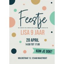 Papercute | Uitnodigingen kinderfeestje | met naam | Standard Card