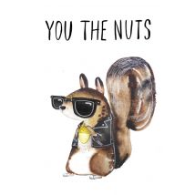 Jolly Awesome | Verjaardagskaart | you the nuts | Large Card