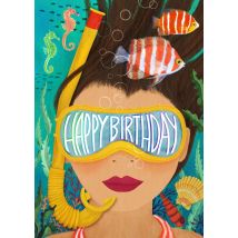 Petit Konijn | Verjaardagskaart | illustratie | Giant Card