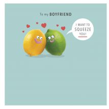UK Greetings | Valentijnskaart | limoenen | Giant Square Card