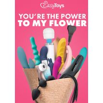 EasyToys | Valentijnskaart | Power to my flower | Giant Card