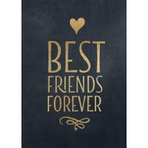 Luckz | Vriendschapskaart | best friends forever | Giant Card