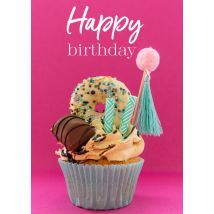 Photoflash | Verjaardagskaart | cupcake | Standard Card