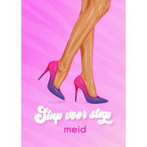 Fred van Leer | Greetz | Zomaarkaart | hakken | Postcard