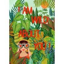 Petit Konijn | Valentijnskaart | jungle | Giant Card