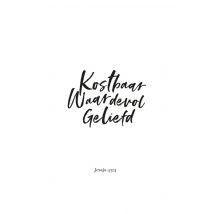 Dagelijksebroodkruimels | Bemoedigingskaart | kostbaar, waardevol, geliefd | Postcard