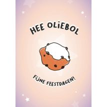 Liefs Jansje | Nieuwjaarskaart | oliebol | Giant Card