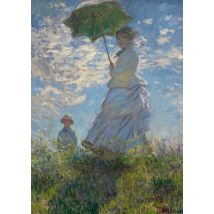 Klaas de Jong | Claude Monet. Vrouw met een parasol | Standard Card