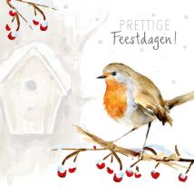 Michelle Dujardin | Kerstkaart | fijne feestdagen | Square Card