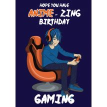 The London Studio | Cupsie's | Verjaardagskaart | Anime-zing | Gamen | Giant Card