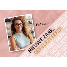 Luckz | Opening nieuwe zaak | fotokaart | Giant Card