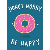 Charly Clements | Verjaardagskaart | donut | Postcard