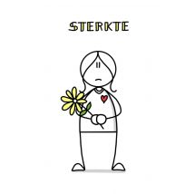 YH Tekent | Sterkte kaart | illustratie | Giant Card