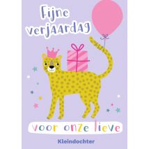 Mifkins | Natalie Alex | Verjaardagskaart | kleindochter | Giant Card