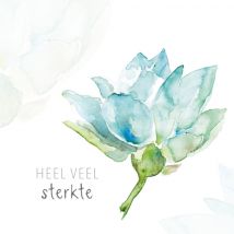 Michelle Dujardin | Sterkte kaart | Bloem | Square Card