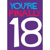 Dean Morris | Verjaardagskaart | 18 jaar | Giant Card