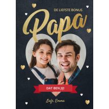 Luckz | Valentijnskaart | bonuspapa | met naam | Standard Card