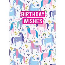 Mifkins | Natalie Alex | Verjaardagskaart | unicorns | Giant Card