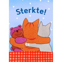Dikkie Dik | Sterkte kaart | illustratiie | Postcard